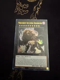 Yu-Gi-Oh! Mercurium the Living Quicksilver BPRO-EN084 Ultra Rare 1st Ed NM - Image 1