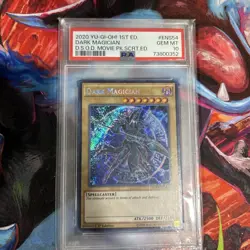 2016 Yu-Gi-Oh! Dark Magician [MVP1-EN054] Ultra Rare 1st Ed PSA 8 - Image 1