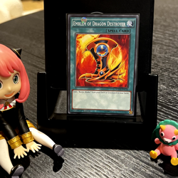 Emblem of Dragon Destroyer - YGLD-ENC34 - 1st Edition - YuGiOh Card - Image 1