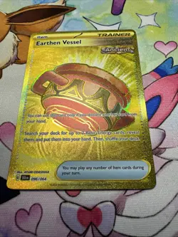 Pokemon TCG Earthen Vessel Trainer Shrouded Fable Holo Card 096/064 - Image 1