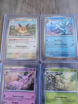 HUGE Pokemon Card Collection Lot PSA Slabs Holos Eevee Evolutions + Tin Bulk! - Image 4