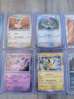 HUGE Pokemon Card Collection Lot PSA Slabs Holos Eevee Evolutions + Tin Bulk! - Image 5