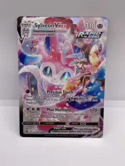Sylveon VMAX TG15/TG30 Swsh09: Brilliant Stars Trainer Gallery Holo Pokemon Card - Image 1