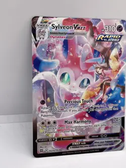 Sylveon VMAX TG15/TG30 Swsh09: Brilliant Stars Trainer Gallery Holo Pokemon Card - Image 2