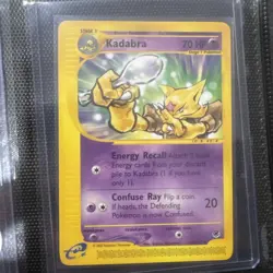 Kadabra 84/165 Uncommon [LP] [Expedition Base Set] (2002) Pokemon Card - Image 1