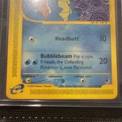 Pokemon Card - Squirtle Expedition 132/165 Common - NM - Image 3