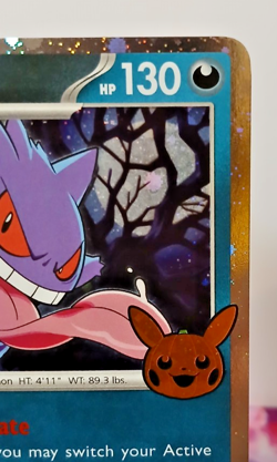 Gengar (Cosmos Holo) 057/091 Trick or Trade 2024 Holo NM-CARD A - Image 3