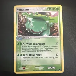 Pokemon TCG Venusaur Holo Rare Card 6/17 - Image 1