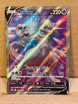 Mewtwo V SWSH229 SWSH: Sword & Shield Promo Cards Holo - Image 1