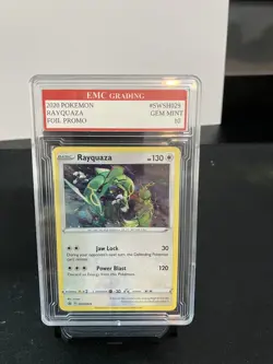RAYQUAZA PROMO #096/163 HOLO FOIL Pokemon 2021 Card GRADED 10 MINT TCG CCG - Image 1
