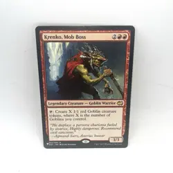 Krenko, Mob Boss Magic the Gathering Regular #52 The List Reprints MTG - Image 1