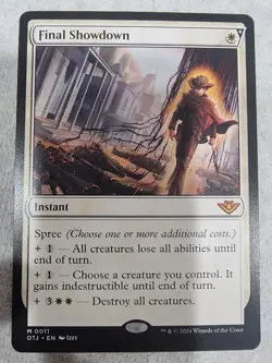 Final Showdown Outlaws of Thunder Junction Regular Non-Foil - Image 1