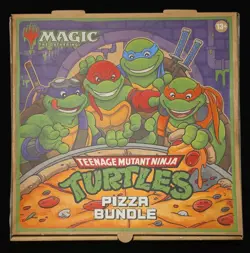 RARE Magic The Gathering x TMNT Pizza Box New York Comic Con 2025 Exclusive - Image 1