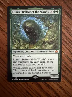 Magic: The Gathering MTG Lumra, Bellow of the Woods 0183 Mythic Bloomburrow NM - Image 1