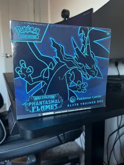 Pokemon Center Mega Evolution Phantasmal Flames Elite Trainer Box ETB IN HAND - Image 1