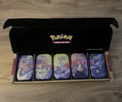 Pokemon TCG Kanto Power Mini Tins 5 Pack Amazon Bundle - Image 1