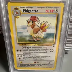 Pokemon Pidgeotto Rare Base Set 2 PSA 7 28/130 English 2000 - Image 4