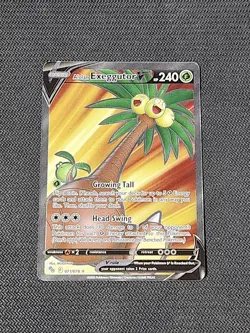 Pokemon Go "Alolan Exeggutor V" 071/078 / Ultra Rare / Near Mint - Image 1