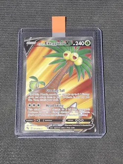 Pokemon Go "Alolan Exeggutor V" 071/078 / Ultra Rare / Near Mint - Image 3