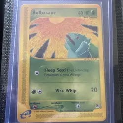Bulbasaur 95/165 Expedition Base Pokemon Vintage WOTC 2002 NM MINT - Image 1