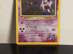 Pokemon Gym Heroes Sabrina’s Gengar 14/132 Mp - Image 3