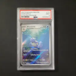 PSA 9 - 2023 Wartortle 171/165 Sv: Scarlet & Violet 151 Holo Pokemon - Image 1
