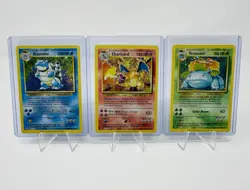 Pokemon TCG Classic Collection Set of 3 - Charizard Bastoise Venusaur Holo NM - Image 1