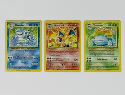 Pokemon TCG Classic Collection Set of 3 - Charizard Bastoise Venusaur Holo NM - Image 3
