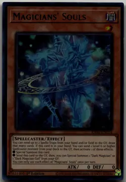 Magicians' Souls (UR) Ultra Rare 25th Anniversary Rarity Collection II RA02-EN01 - Image 1
