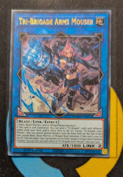 DOOD-EN051 Tri-Brigade Arms Mouser Ultra Rare 1st Ed YuGiOh - Image 1
