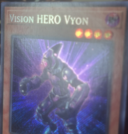 Yugioh: Vision HERO Vyon - BLHR-EN059 - Secret Rare - 1st Edition - LP - Image 3