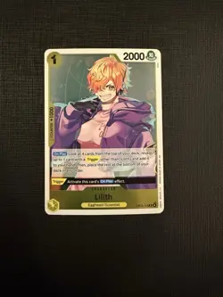Lilith OP13-113 Foil Rare Carrying On His Will One Piece Card Game NM - Image 1