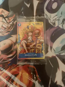 One Piece TCG Luffy Convention Promo Normal 2024 SEALED P-043 King - Image 1