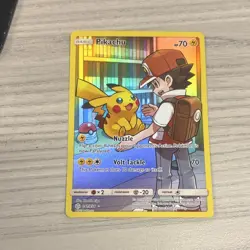 Pokemon Pikachu Sm-Cosmic Eclipse 241/236 Secret Rare Holo Card - Image 1
