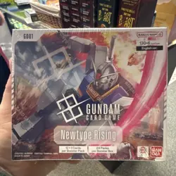 Bandai Namco Gundam Card Game Newtype Rising Booster Box GD01 English - Image 1