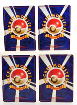 Dark Blastoise Team Rocket 009 Holo LP Japanese Pokemon Card Set of 4 #3 - Image 3