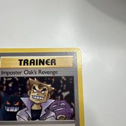 Pokemon Card - Imposter Oak's Revenge Team Rocket 76/82 Uncommon 1st Edition - Image 4