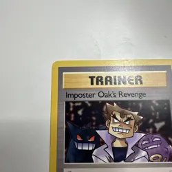 Pokemon Card - Imposter Oak's Revenge Team Rocket 76/82 Uncommon 1st Edition - Image 5