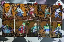 Naruto Kayou Complete CP Set 1-10 CCG TCG Holo Foil Promo Anime Card - Image 1