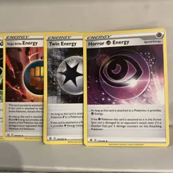 Pokemon TCG Special Energy Card Mixed Set SWSH SV Twin Horror Speed Hiding 2020 - Image 2