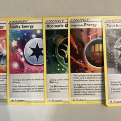 Pokemon TCG Special Energy Card Mixed Set SWSH SV Twin Horror Speed Hiding 2020 - Image 3