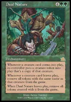 MTG English Dual Nature NM Normal Prophecy - Image 1