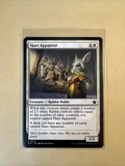 MTG Hare Apparent FDN 0015 C NM Regular - Image 2