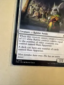 MTG Hare Apparent FDN 0015 C NM Regular - Image 3
