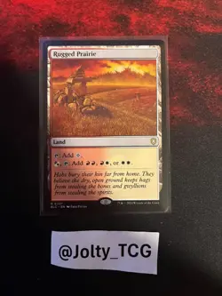 Rugged Prairie Commander: Bloomburrow Regular - Image 1