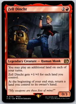 Zell Dincht R FINAL FANTASY 170 NM - Image 1