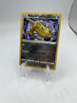 Pokemon TCG Radiant Steelix Sword & Shield - Lost Origin 124/196 Regular Radiant - Image 1
