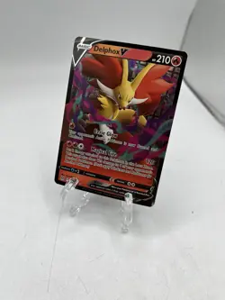 Pokemon TCG Delphox V Sword & Shield - Lost Origin 027/196 Regular Ultra Rare - Image 1