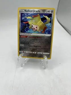 Pokemon TCG Radiant Jirachi Silver Tempest 120/195 Holo Radiant Rare - Image 1