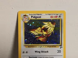 Pidgeot 14/130 Holo Rare Pokemon 2000 Base Set 2 MP - Image 2